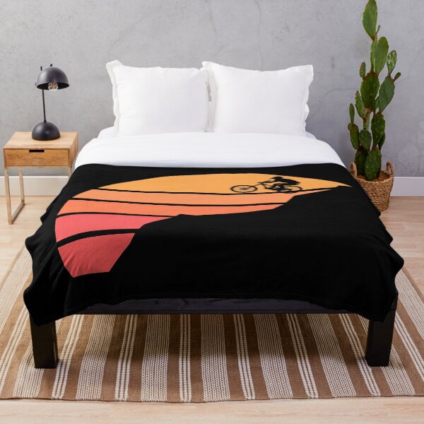 Item preview, Mountain bike silhouette in the sunset designed and sold by shaune23.