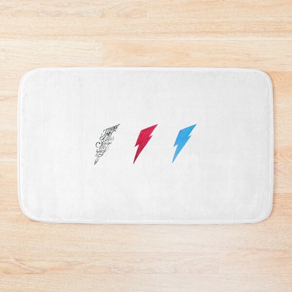 Item preview, David Bowie Triple Lightning Bolt designed and sold by Matt Astle.