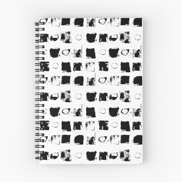 Item preview, Black and white card block print designed and sold by Joanne Stafferton.