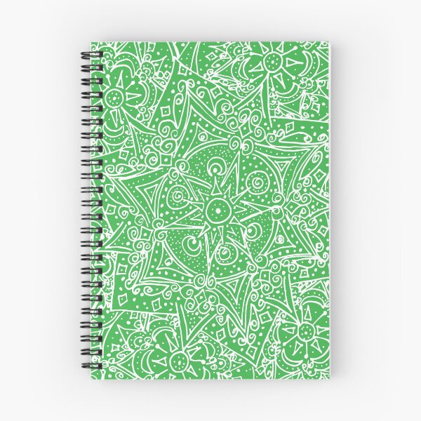 Artikelvorschau, Junisonne in Grün entworfen und verkauft von Fascinated By Pattern Virginia Everett.