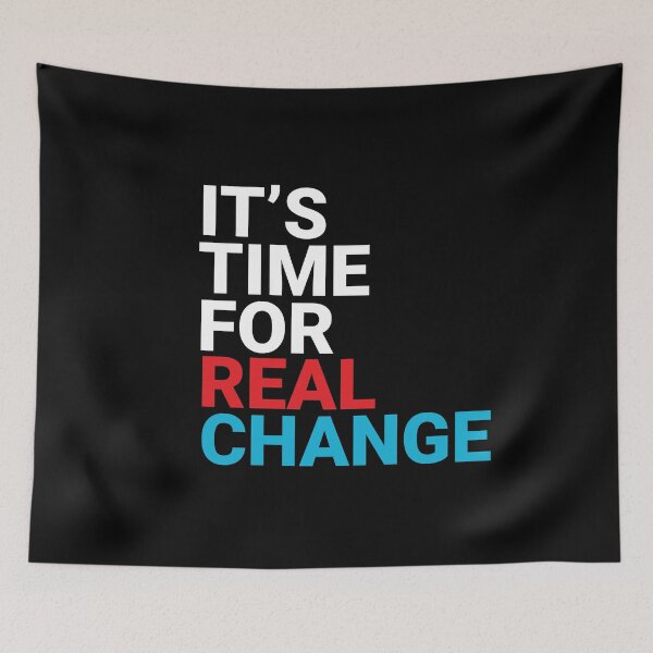 Item preview, It's Time For Real Change Jo Jorgensen 2020 designed and sold by NoveltyMerch.