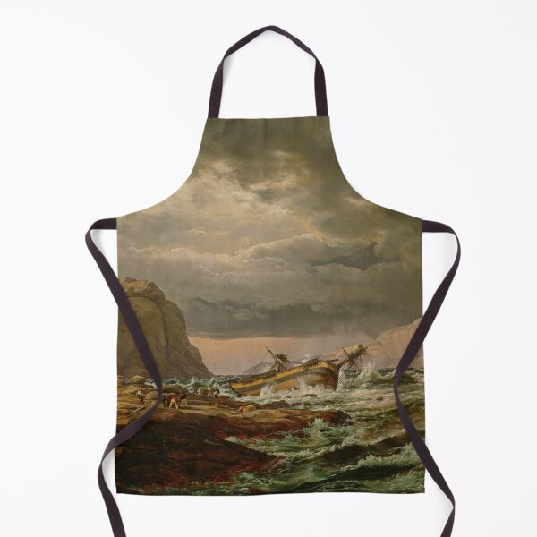 Item preview, Johan Christian Dahl: Shipwreck on the Coast of Norway, 1832 designed and sold by Vintage Wall Art.