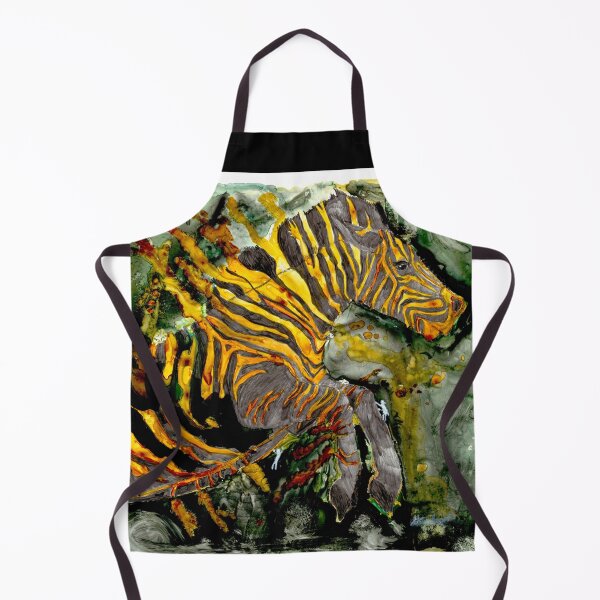 Item preview, Leaping Zebra designed and sold by Freckled  Illustrations.
