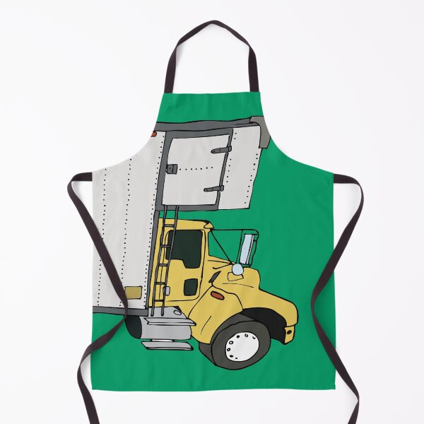 Item preview, Yellow Delivery Truck designed and sold by FakeFate.