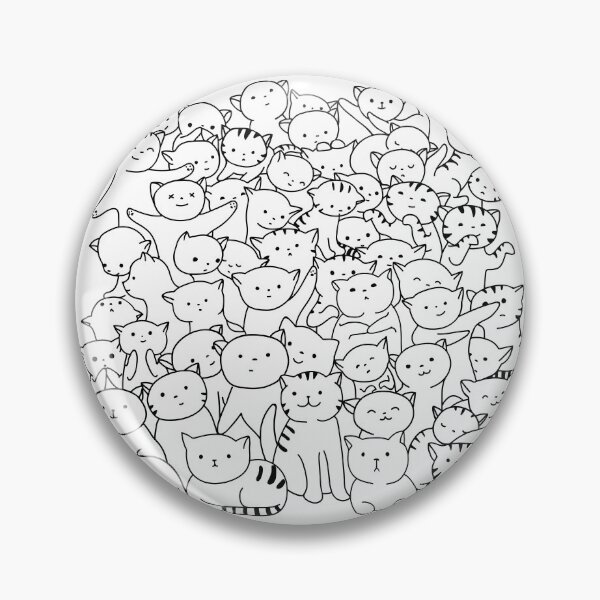 Item preview, Behold A Meowtain - Funny Cat Mountain Design designed and sold by K-icon.