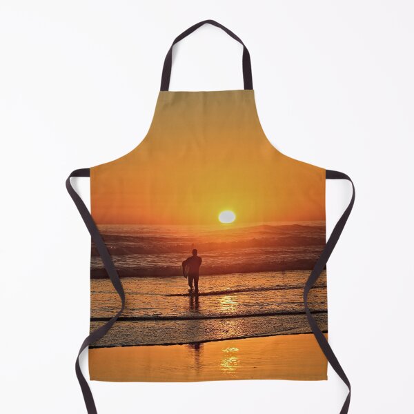 Item preview, Scenic Sunset Sea Seascape Beach Shore Surf Surfer designed and sold by Anna Lemos.