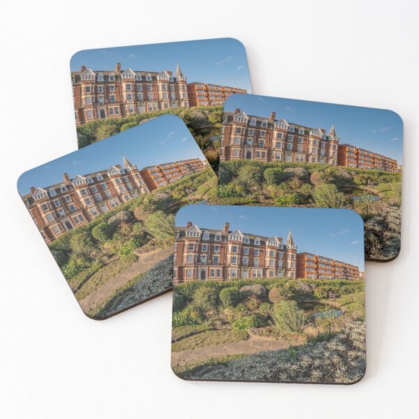 Item preview, Fisheye view of a Victorian hotel and public gardens in the seaside town of Cromer, North Norfolk designed and sold by yackers1.