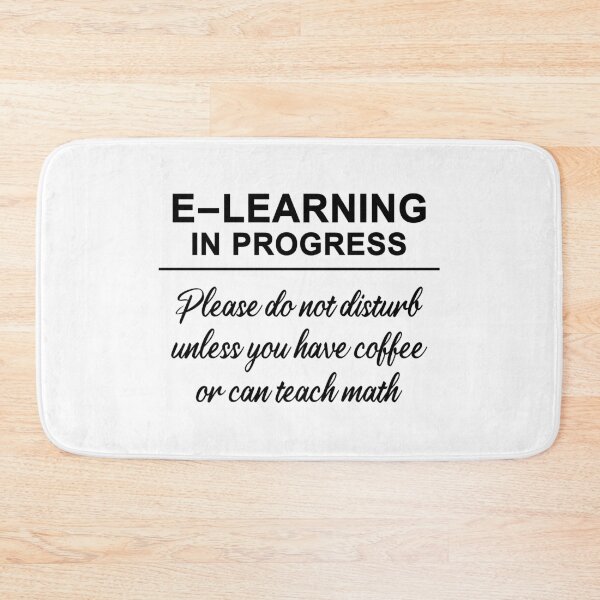 Item preview, E-Learning in progress Distance Virtual Learning Online ELearning Gift designed and sold by clothesy7.