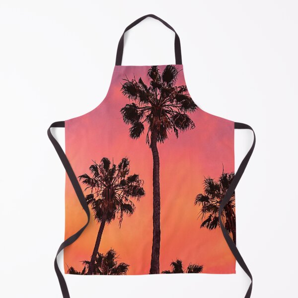 Item preview, Palm trees, with pinkish background/ sunset designed and sold by priyankajustine.