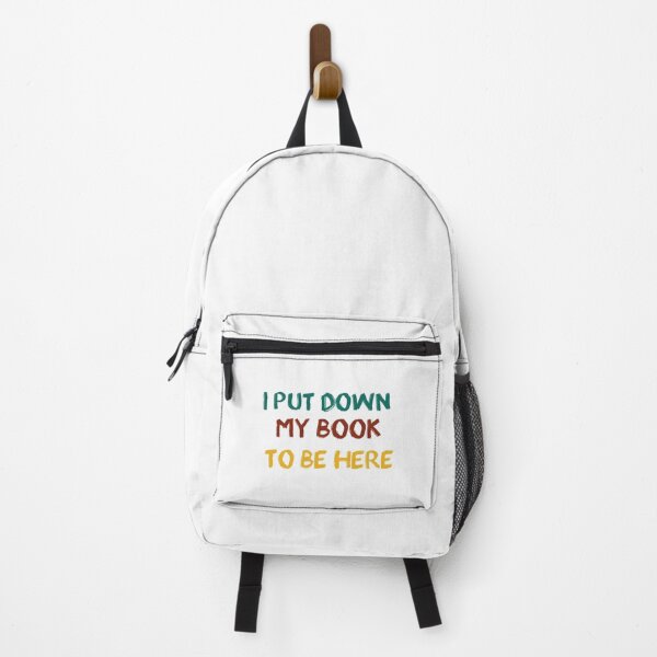 Item preview, I Put Down My Book To Be Here designed and sold by KBM Tees ⭐⭐⭐⭐⭐.
