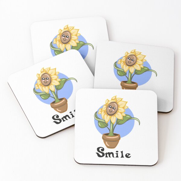Item preview, Smiley sunflower designed and sold by lovingkakeart.