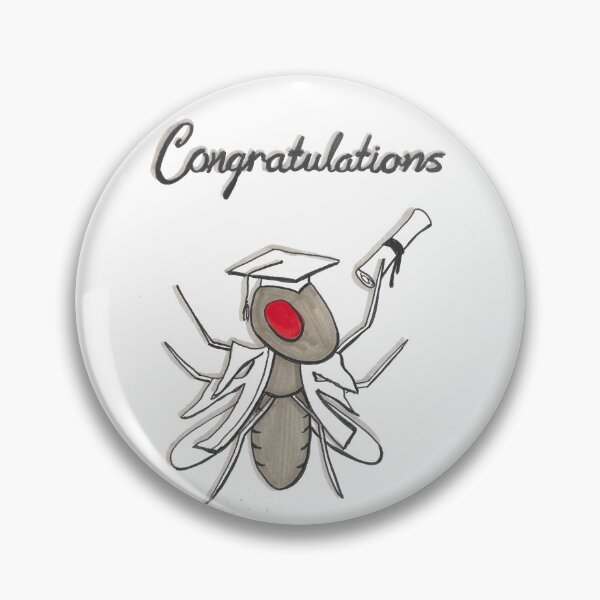 Item preview, Fruit Fly Congratulations card designed and sold by DaniEdmunds.