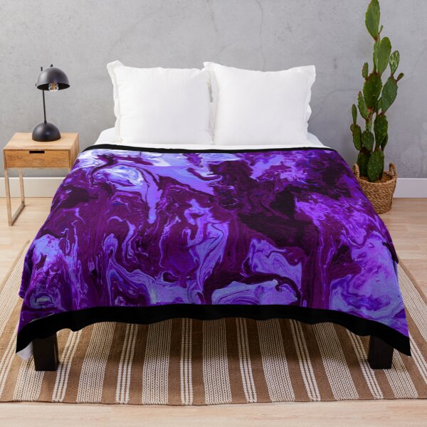 Item preview, Purple Rain Marble Fluid art designed and sold by xalexiart.