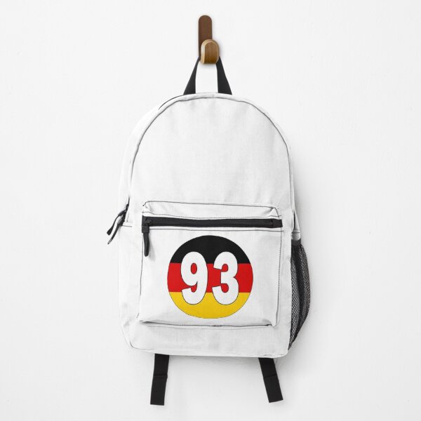 Item preview, Number 93 with Germany flag on the background designed and sold by AllShirts21.