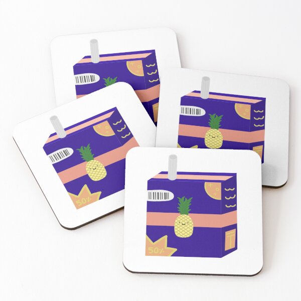 Item preview, pineapple juice box designed and sold by doodlesbybhoomi.