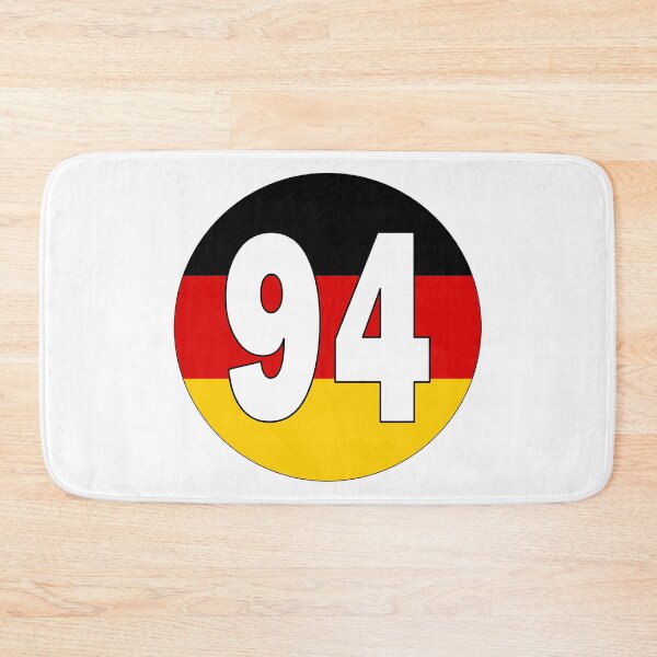 Item preview, Number 94 with Germany flag on the background designed and sold by AllShirts21.
