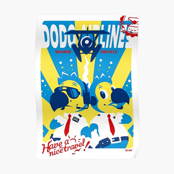 Dodo Airlines Poster