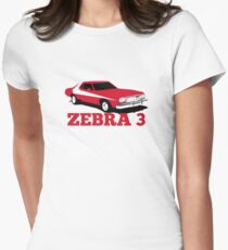 Zebra 3 Women's Fitted T-Shirt