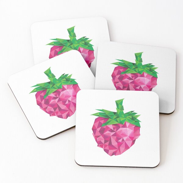 Item preview, Strawberry geometric pattern designed and sold by ExploreStore.