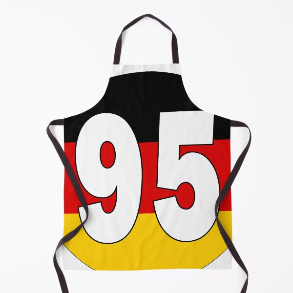 Item preview, Number 95 with Germany flag on the background designed and sold by AllShirts21.