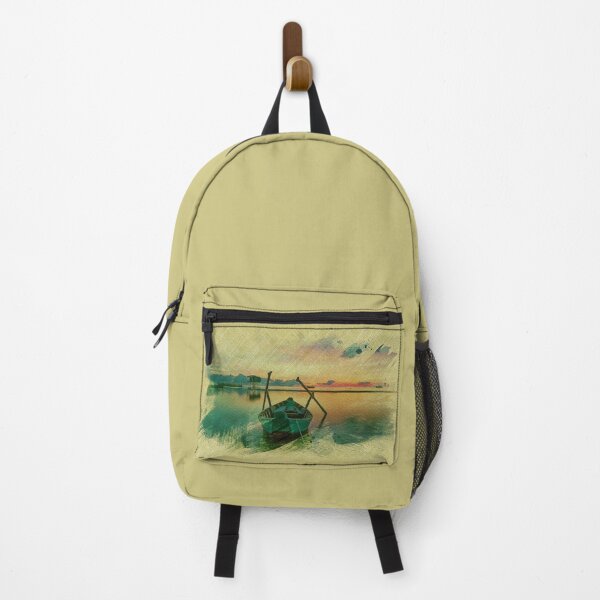 Item preview, Sunset Lake Scenery designed and sold by gooddesignart.