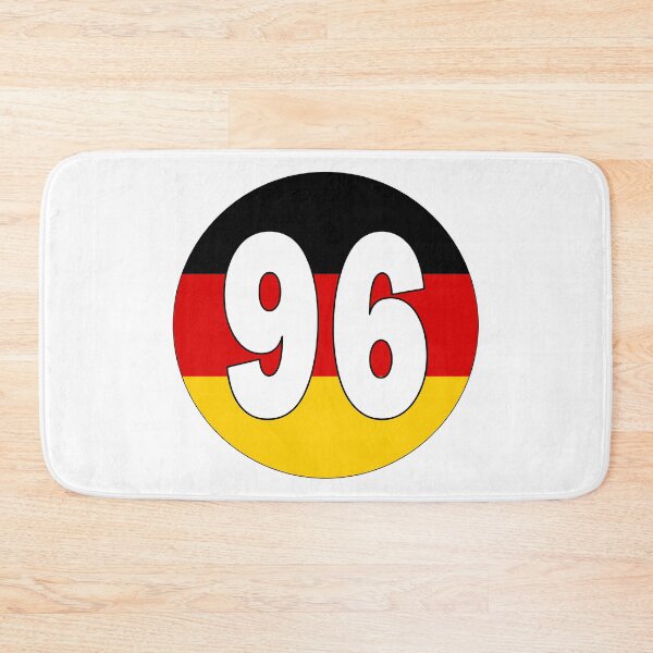 Item preview, Number 96 with Germany flag on the background designed and sold by AllShirts21.