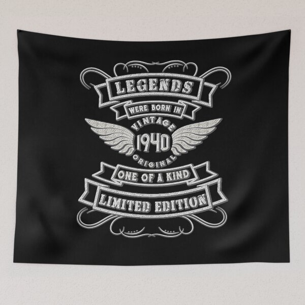Item preview, Born in 1940 Gift - Born in 1940 - 80th Birthday designed and sold by Dubbra.