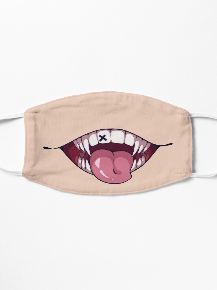 🧛Cute Anime Vampire Face Mask (Colored)