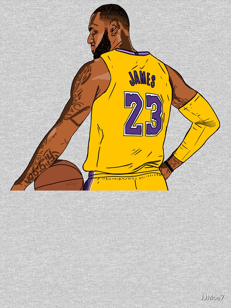 LeBron James Jersey Back Pullover Hoodie for Sale by JJMoe7