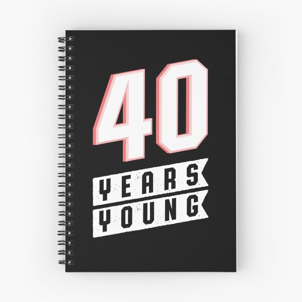 Item preview, 40 Years Young 40th Birthday Present designed and sold by melomedia.