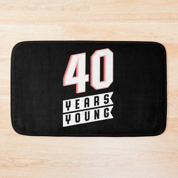Item preview, 40 Years Young 40th Birthday Present designed and sold by melomedia.