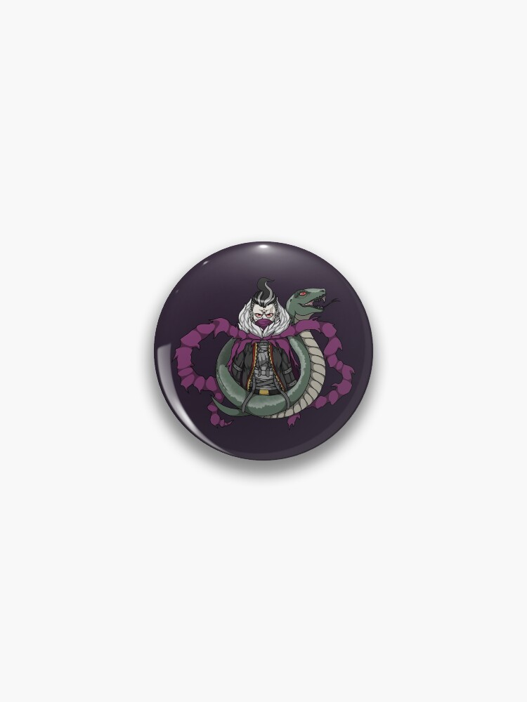 Ultimate Despair Gundham Tanaka Pin By Charyzard Redbubble