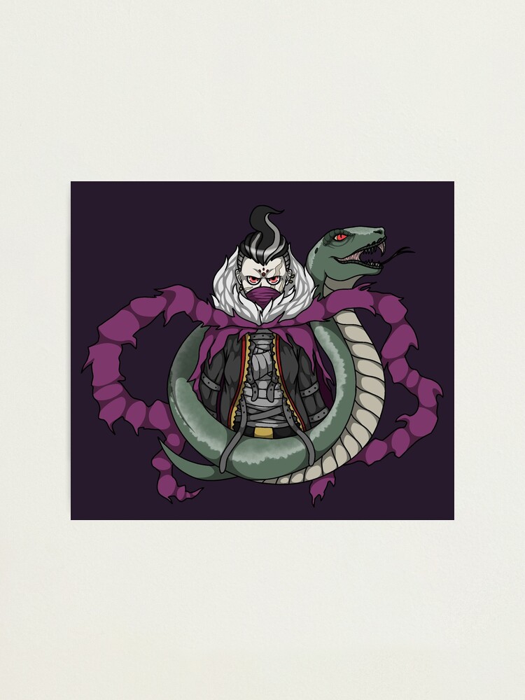 Ultimate Despair Gundham Tanaka Photographic Print By Charyzard Redbubble