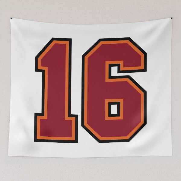 Item preview, Number 16 Sports Tampa Sixteen Jersey designed and sold by HelloFromAja.