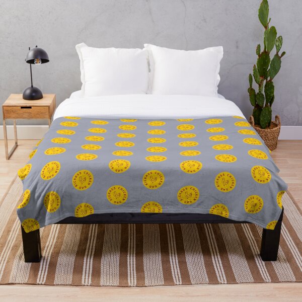 Kickass Chicken Dad Throw Blanket