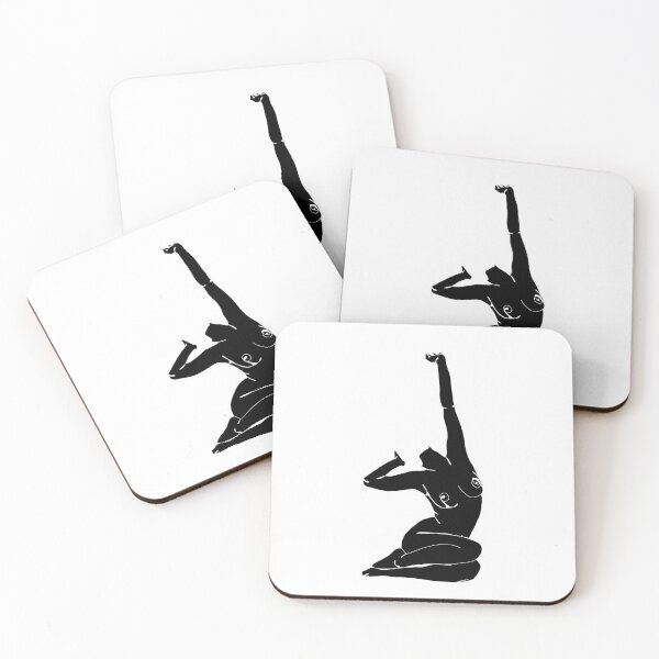 Item preview, Nude figure silhouette illustration - Louie Silhouette  designed and sold by TheColourStudy.