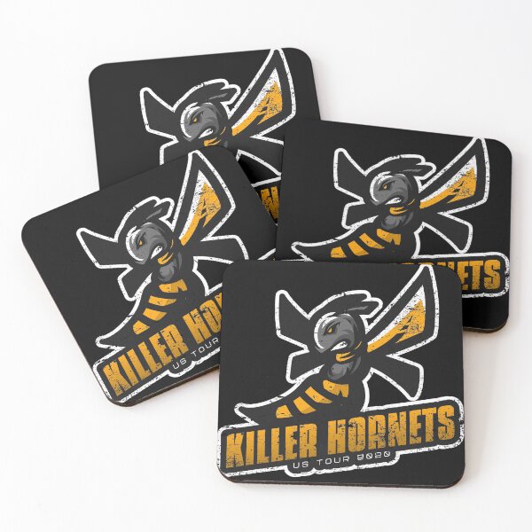 Item preview, Killer Hornets US Tour 2020 Cartoon Character Distressed Design designed and sold by Coder-T.