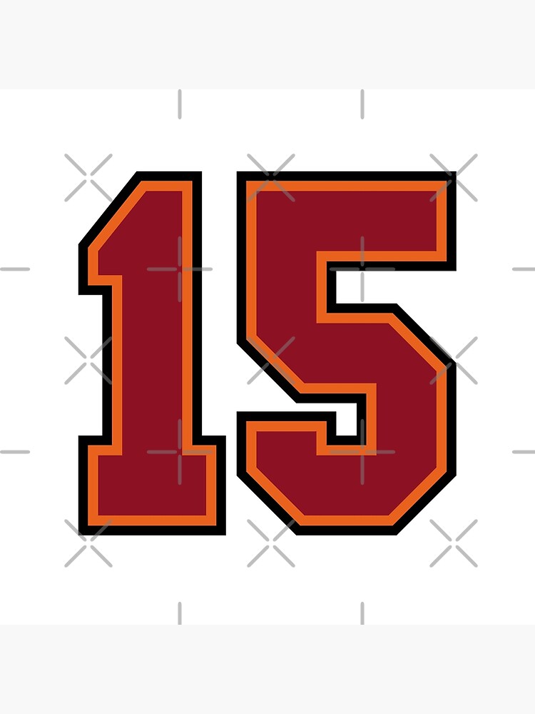 "Number 15 Sports Tampa Fifteen Jersey" Poster by HelloFromAja Redbubble