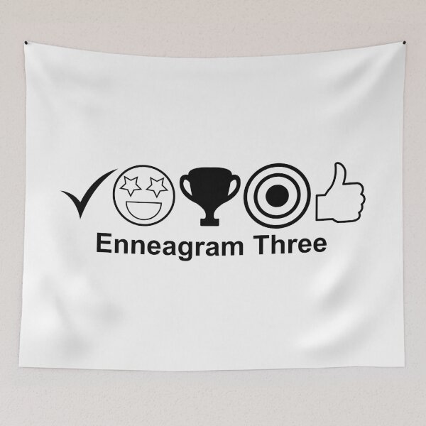 Item preview, Enneagram 3 T-Shirt | Enneagram Type 3 | Achiever | Success Oriented | Enneagram Gifts | Unisex - Men & Women's Tee designed and sold by shaunshirts.