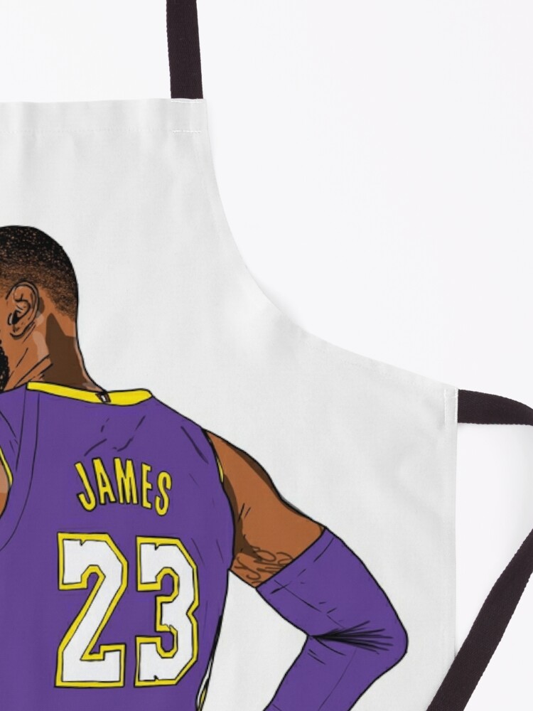 LeBron James Jersey Back Greeting Card for Sale by JJMoe7