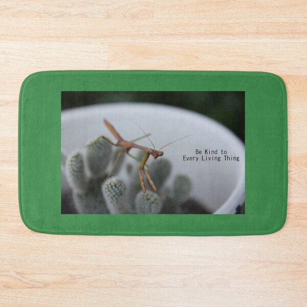 Item preview, "Be Kind" Praying Mantis designed and sold by themuseinspired.