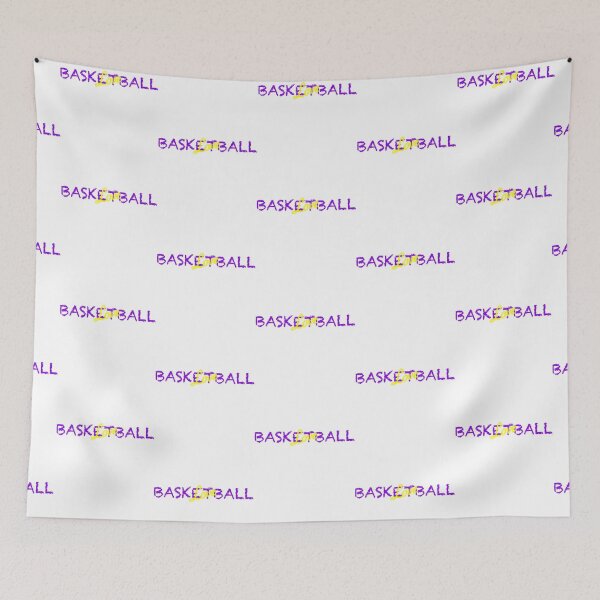 Item preview, Basketball Love (Purple and Yellow) designed and sold by 2HShop.