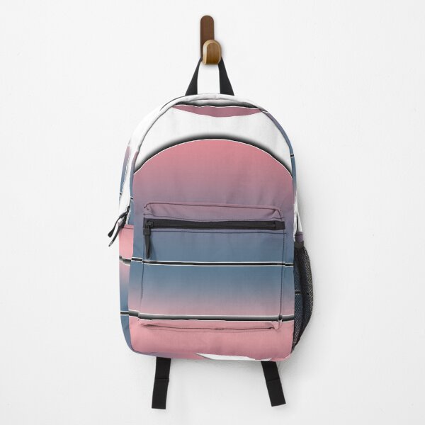 Item preview, Vaporwave pink and blue sun designed and sold by LauraBarnesArt.