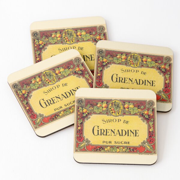 Item preview, Sirop de Grenadine designed and sold by BergamotTeapot.