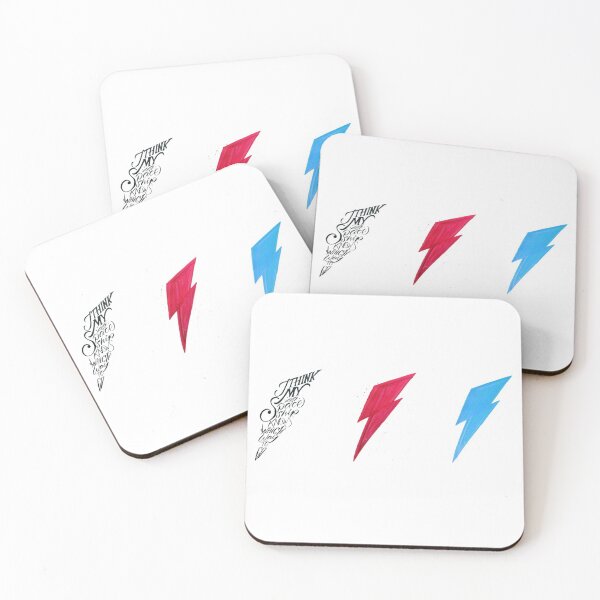 Item preview, David Bowie Triple Lightning Bolt designed and sold by Matt Astle.