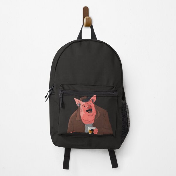 Item preview, Pig and Whisky _ flat color designed and sold by hahaha-creative.
