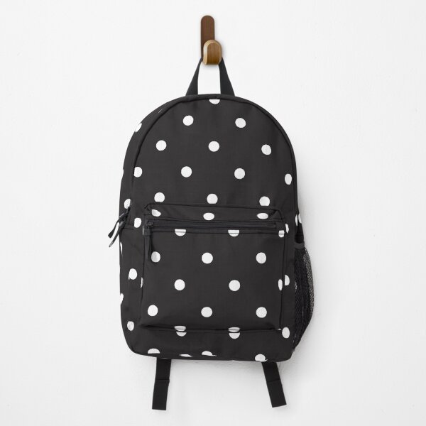 Item preview, Medium Polka Dots Pattern White and Black designed and sold by Nine Lives Studio.