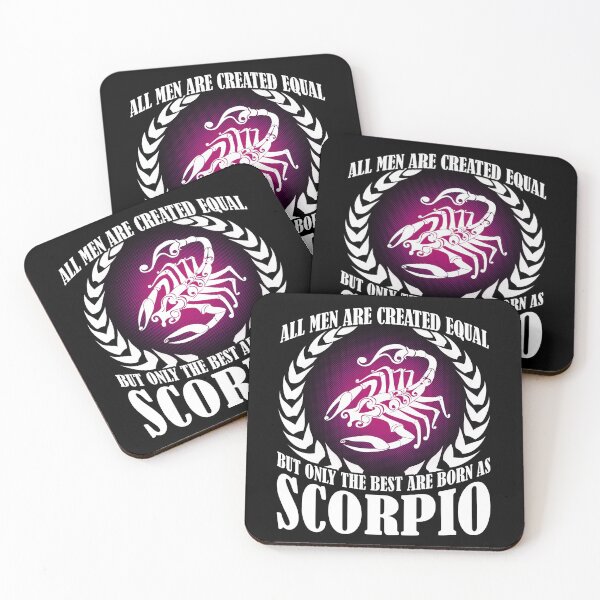 Item preview, Best men are born as scorpio - Awesome scorpio man Gift designed and sold by Teenation9.