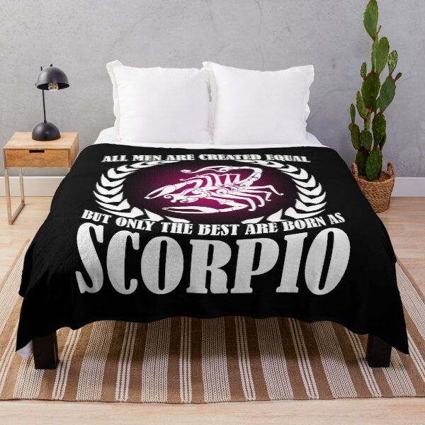 Item preview, Best men are born as scorpio - Awesome scorpio man Gift designed and sold by Teenation9.