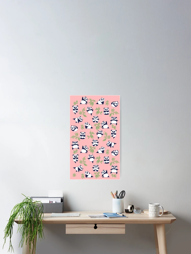 Thumbnail 2 of 3, Poster, Panda pattern designed and sold by pattern-store.